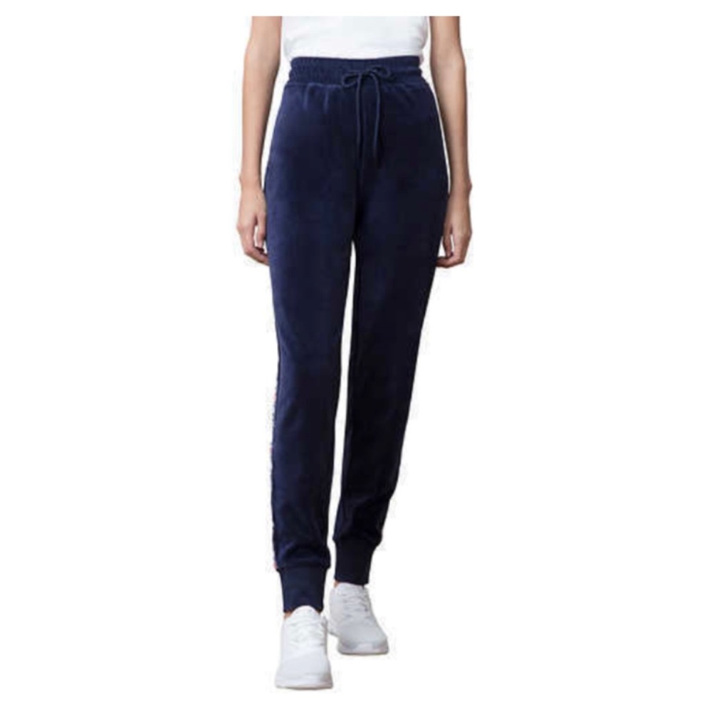 Fila Navy Blue Velvet Joggers